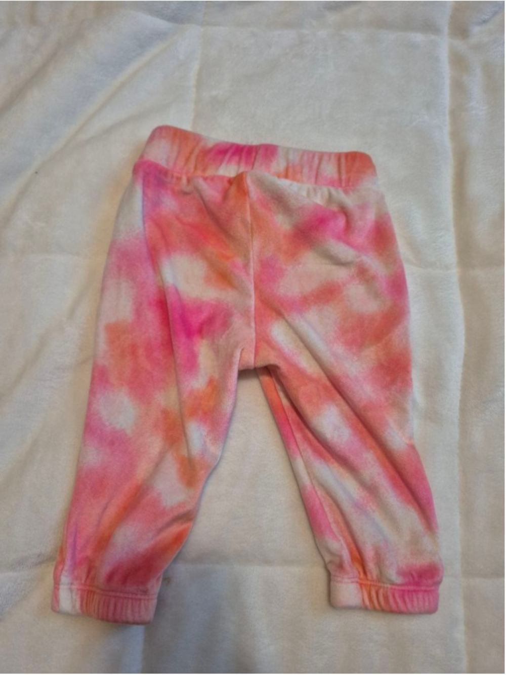 Baby Cat & Jack Matching Set 18 Months Pink White Tie-Dye - Picture 7 of 7